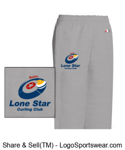 Youth Lone Star Sweatpants Design Zoom
